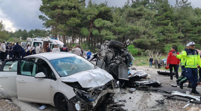 Bayramda Kazalarda 34 Kişi Hayatını Kaybetti