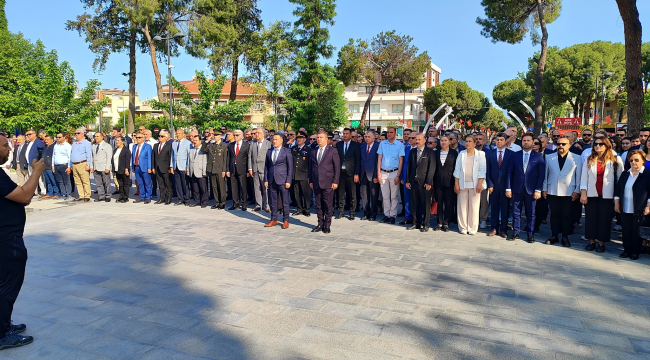 19 Mayıs Coşkusu Tire'de Gölet Tören Alanı'nda Kutlandı